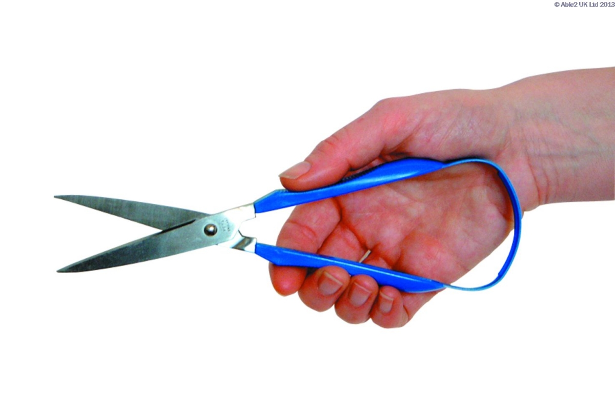 Long Loop Easi Grip Scissors Round End Blades