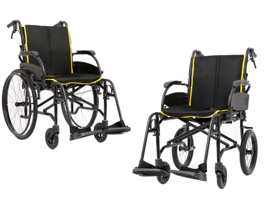 New lightweight wheelchairs